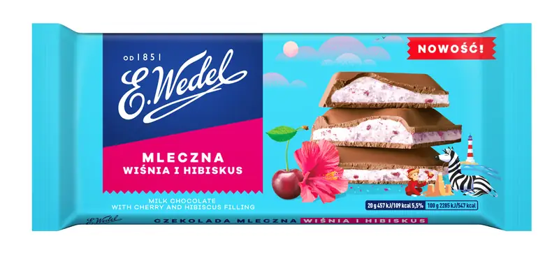 Nowe smaki czekolad E.Wedel