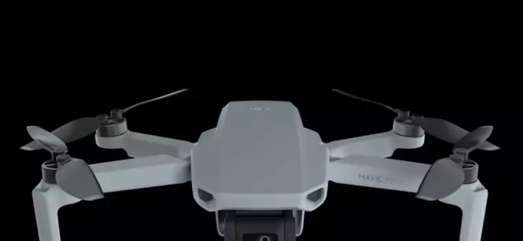 DJI Mavic Mini oficjalnie. To lekki i mały składany dron