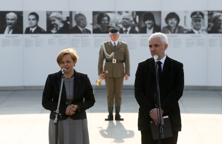 Wystawa upamiętniająca ofiary katastrofy pod Smoleńskiem