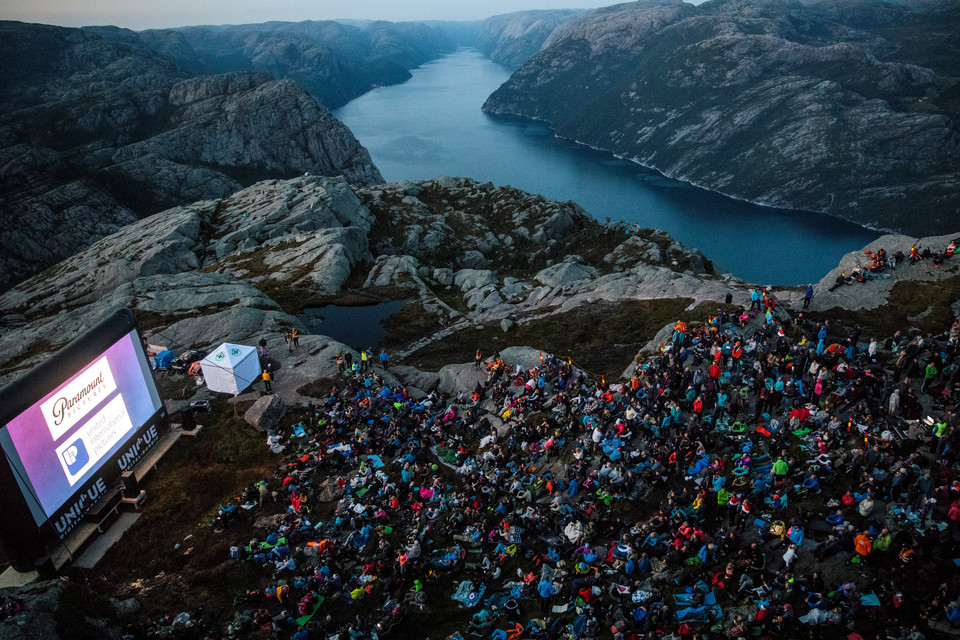 Niezwykły pokaz "Mission: Impossible - Fallout" w Norwegii 