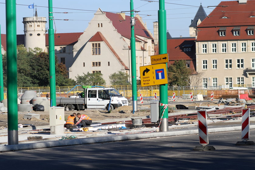 Tramwaje wrócą na rondo Kaponiera