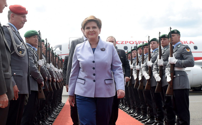 Premier Beata Szydło u kanclerz Angeli Merkel