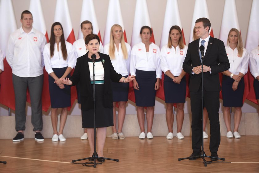 Premier Beata Szydło pogratulowała polskim medalistom z igrzysk Rio 2016