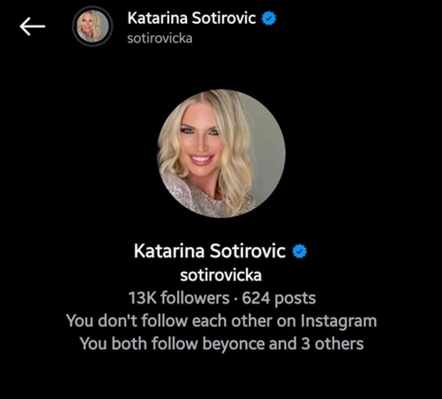 Katarina Sotirović (Foto: Screenshot TikTok)