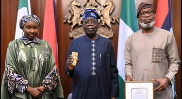 Tinubu excited over milestone in gold programme as Alake presents gold bars