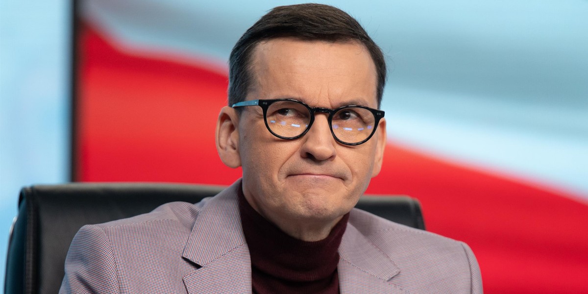 Były premier Mateusz Morawiecki tłumaczył się z głosowania w Sejmie.