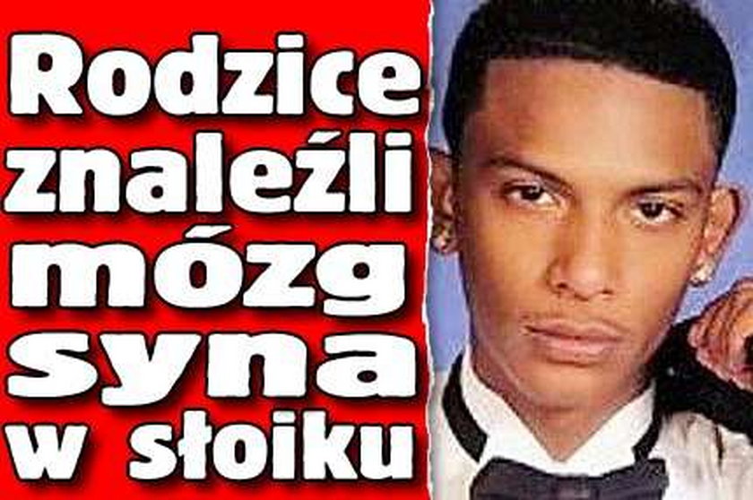 Rodzice znaleźli mózg syna w słoiku