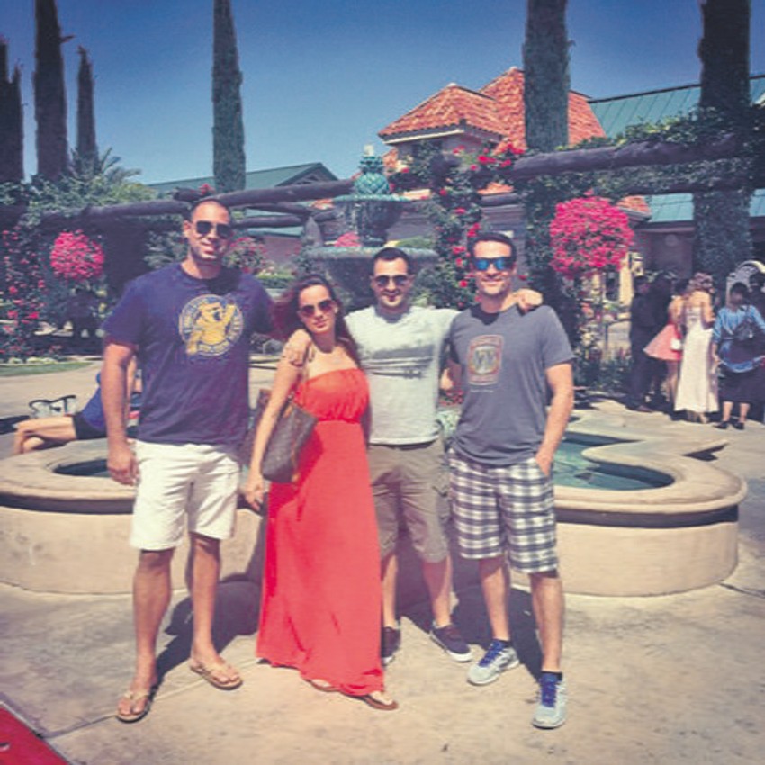 Provod: Jelena Žeželj i njen suprug često se u Americi sreću sa Miloradom Čavićem