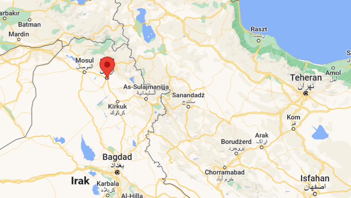 Iran w nocy z niedzieli na poniedziałek zbombardował pozycje kurdyjskich grup opozycyjnych w rejonie miasta Irbil, stolicy Kurdyjskiego Okręgu Autonomicznego.