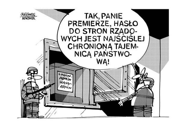 Haslo dostepu acta tusk krzętowski