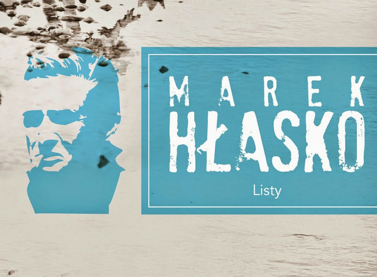 Okładka książki " Marek Hłasko. Listy".