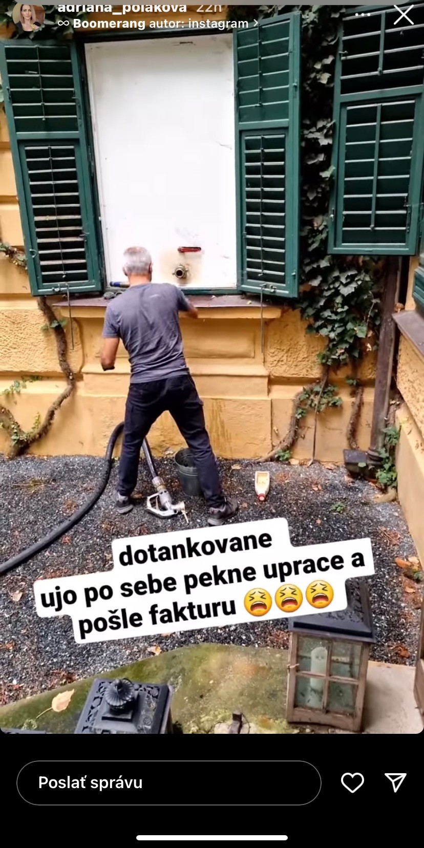 Adriana Poláková sa pripravuje na vykurovaciu sezónu. 