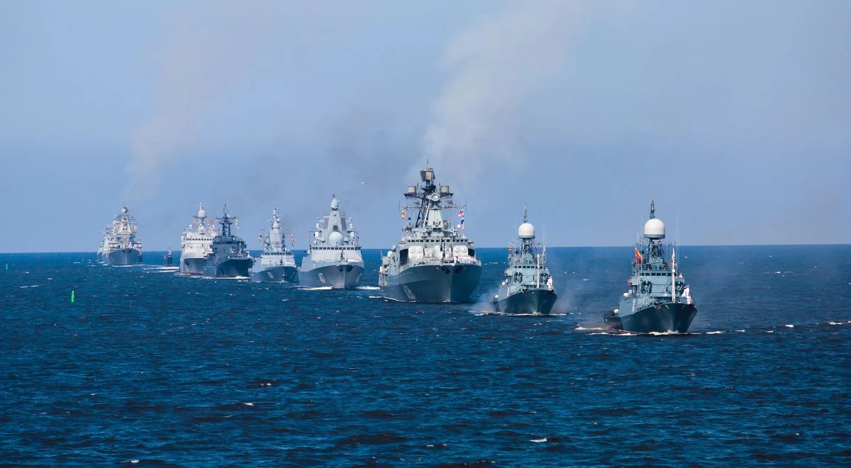 Large-scale maneuvers close  the Polish border. The Russian fleet has begun exercises in the Baltic