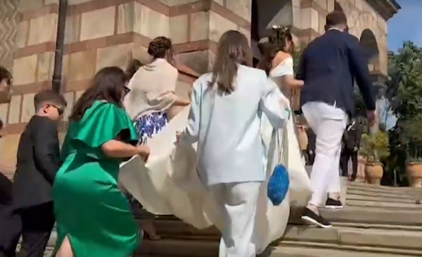 Dragana Kosjerina, venčanje - sestra