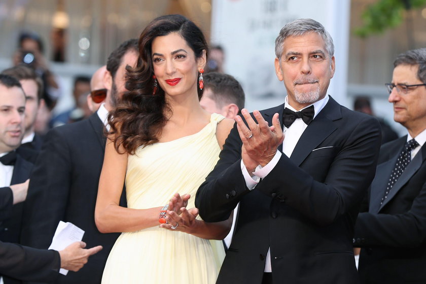 George i Amal Clooneyowie