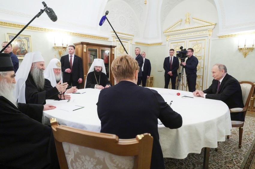 Putin i Patrijarh Porfirije