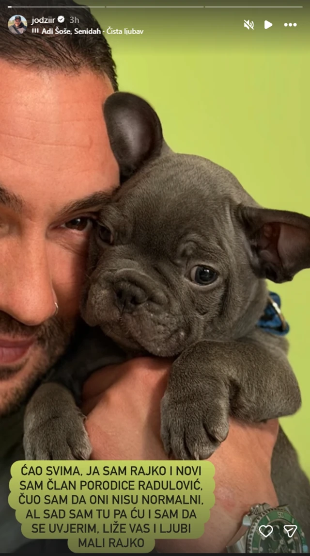 Nakon porodične drame sa obnaženim fotografijama supruge, stigao novi član porodice! Jodžir podelio prvu fotografiju