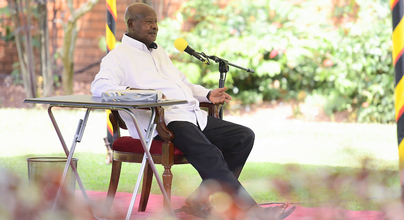 Museveni meets Danish delegation