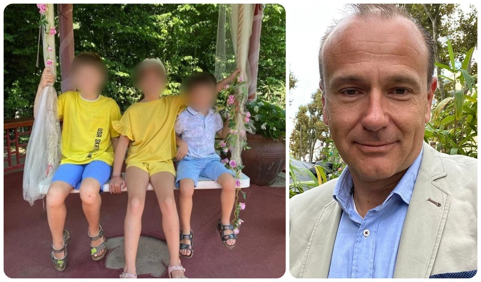 Harald Kopic i njegova deca