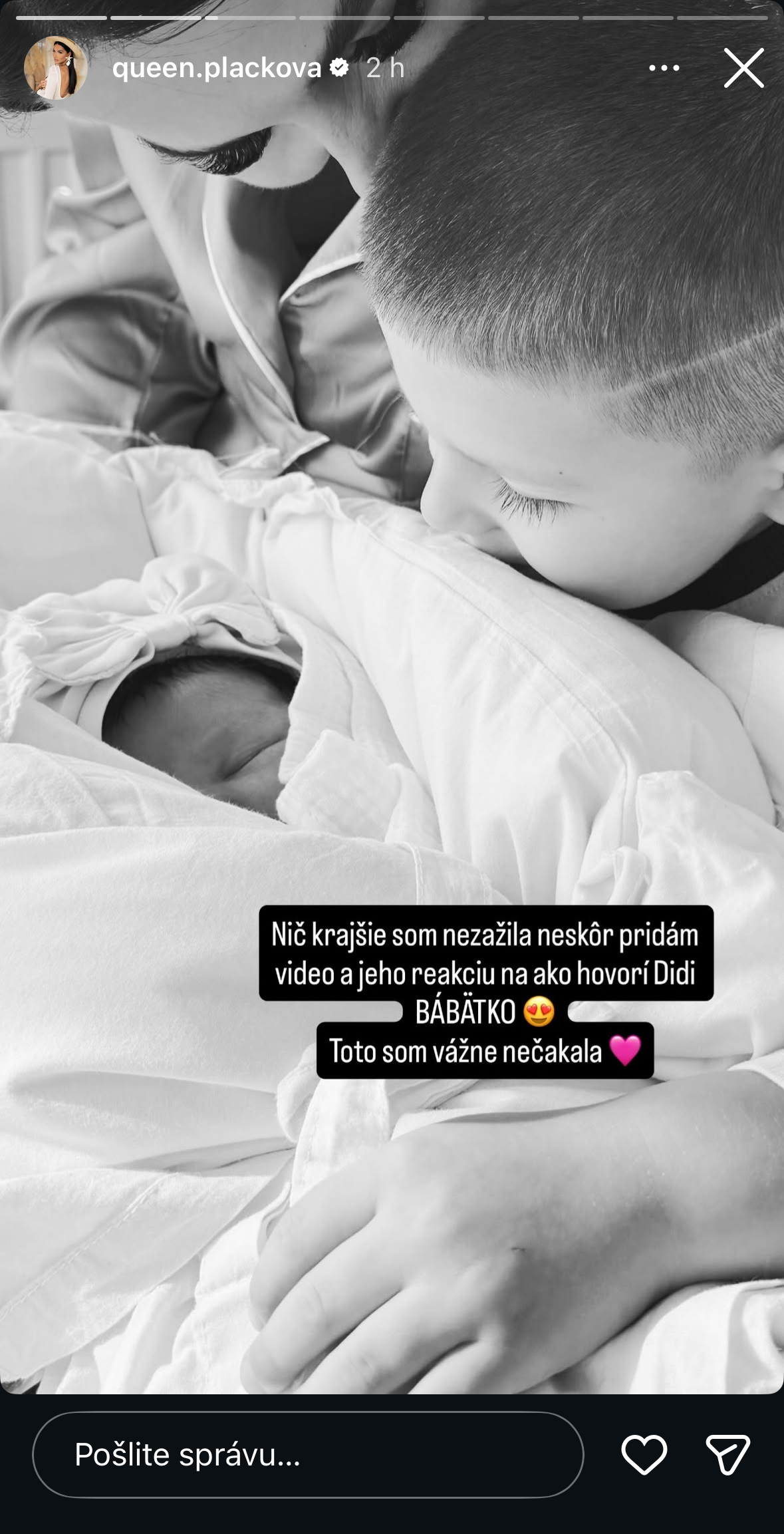 Dojímavé prvé stretnutie Dionka so sestričkou.