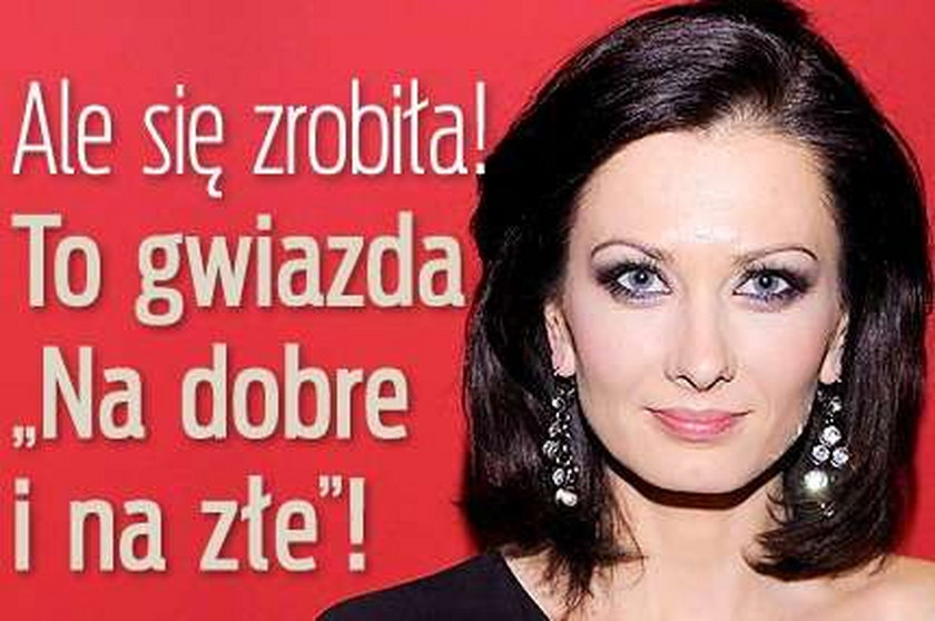 Ale się zrobiła! To gwiazda "Na dobre i na złe"!