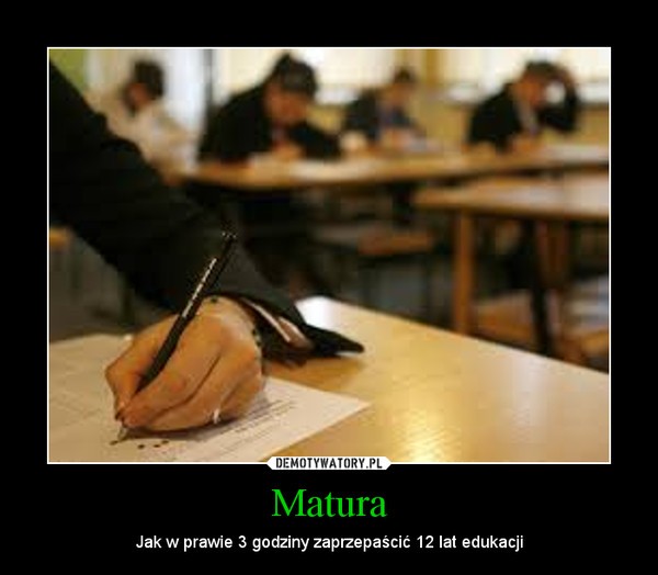 Matura z matematyki