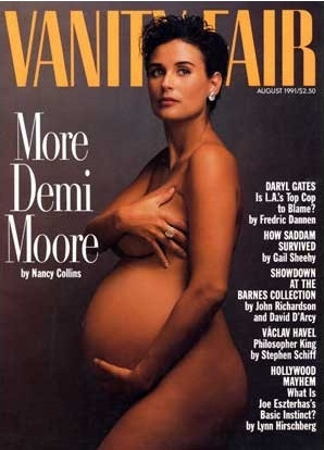 Demi Moore 19 lat temu