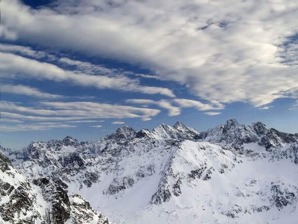 W Tatrach ogłoszono pierszy stopień zagrożenia lawinowego