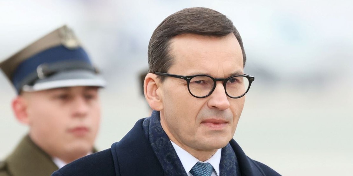 Premier Mateusz Morawiecki.