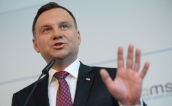 Prezydent Duda: Polscy żołnierze prawdopodobnie nie pojadą na wojnę do Syrii