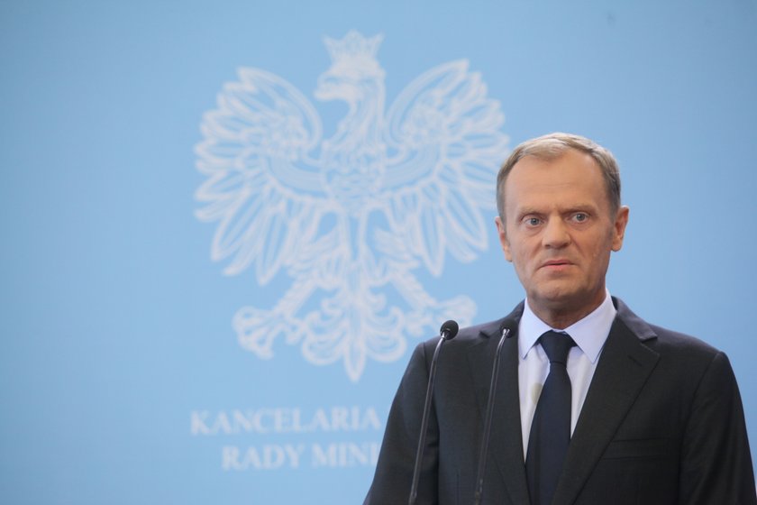 Donald Tusk (57 l.), premier i szef PO