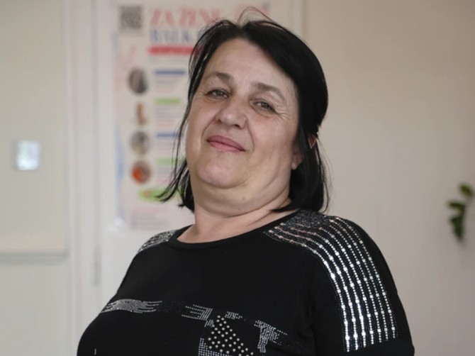 Snežana Čenejac pre transformacije