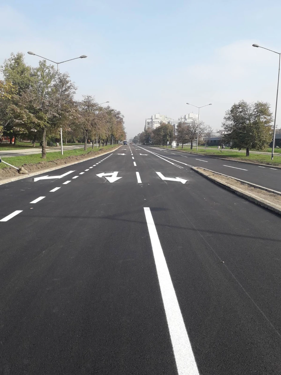 Radovi u Bulevaru Jovana Dučića