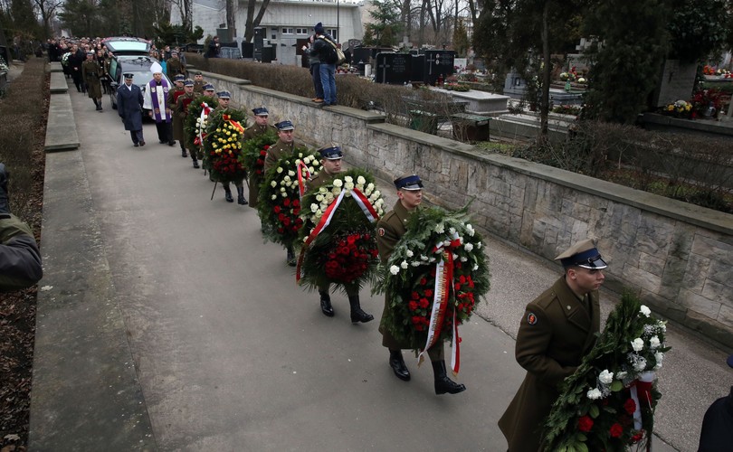 MARIA STYPUŁKOWSKA-CHOJECKA, łączniczka i sanitariuszka AK spoczęła na Powązkach
