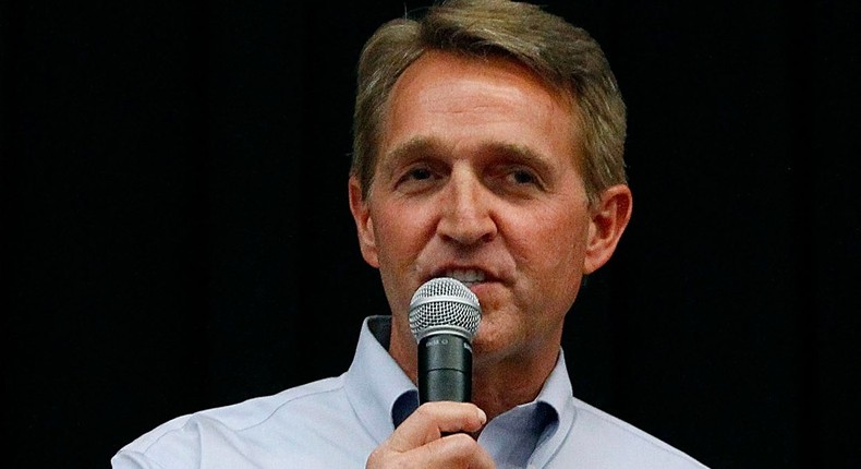 Sen. Jeff Flake of Arizona.