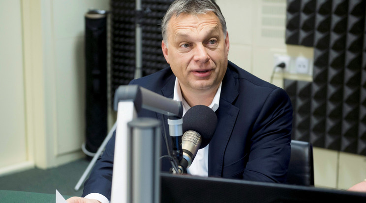 Orbán Viktor ismét a Kossuth Rádióban fejtette ki véleményét / Fotó: Northfoto