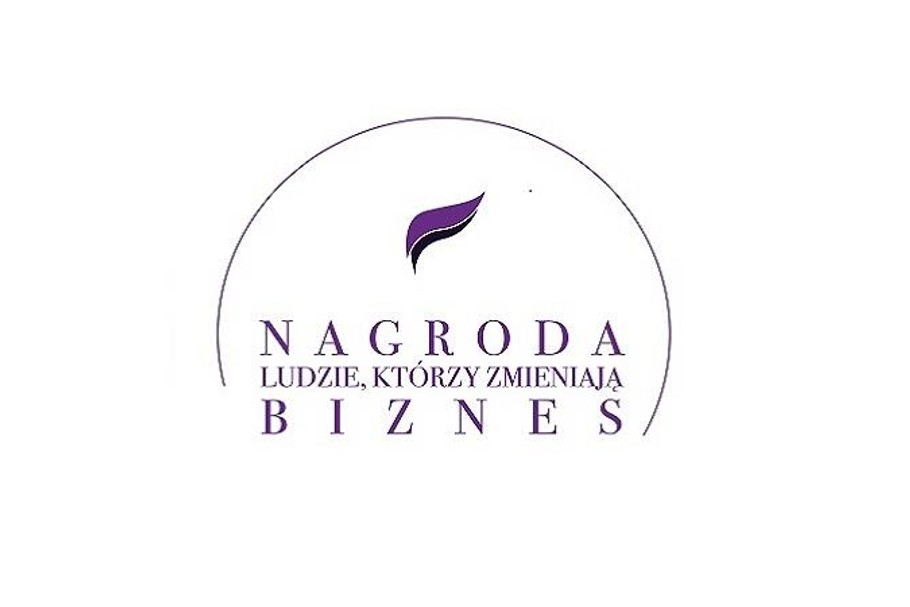 Logo nagrody "Ludzie, którzy zmieniają biznes"