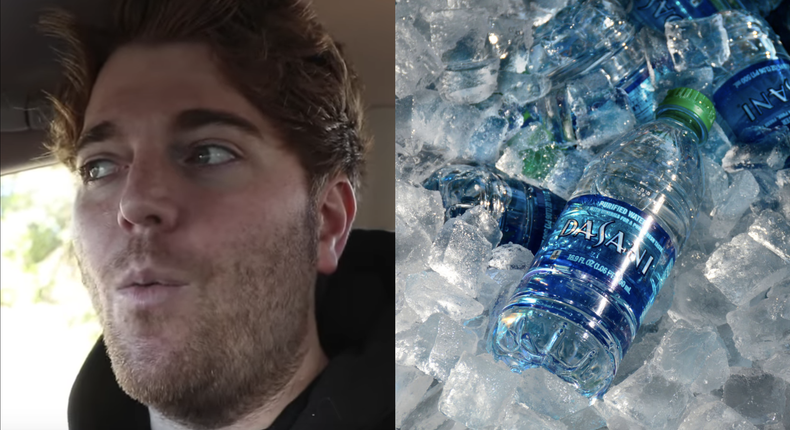 shane dawson dasani water controversy