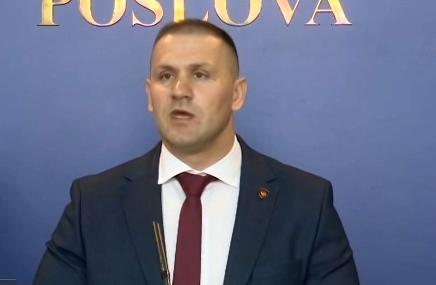 pomoćnik direktora Uprave policije za Sektor za borbu protiv kriminala Lazar Šćepanović