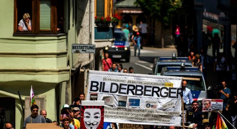 Bilderberg group meetings have previously sparked protests and anti-globalisation demonstrators have reportedly descended on this year's event in Virginia