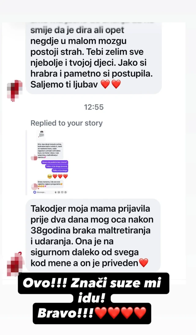 LILA SUZE! Kristini Spalević stigla neočekivana PORUKA nakon HAOSA sa Kristijanom: "Ona je na sigurnom kod mene, ON JE PRIVEDEN"