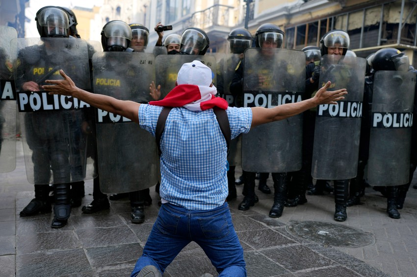 Protest Peru