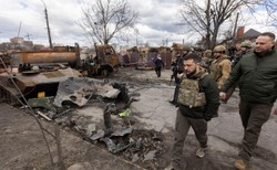 SBU: Rosja przygotowuje prowokacje w Mariupolu. Mają odwrócić uwagę od Buczy