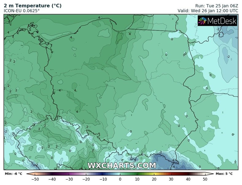 W ciągu dnia nigdzie nie będzie mrozu