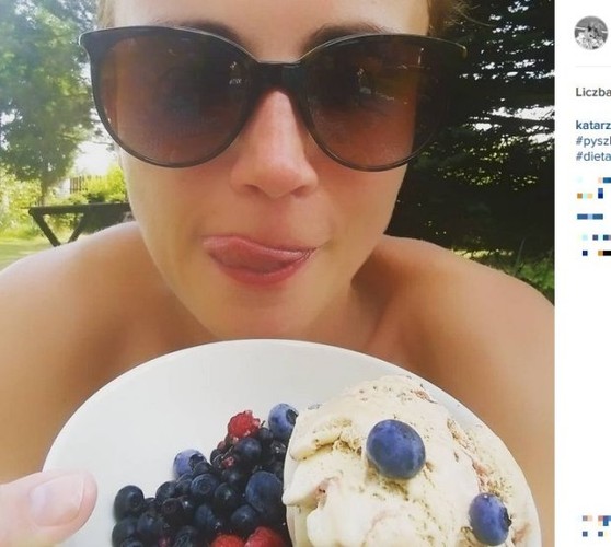 Katarzyna Zielińska na wakacjach