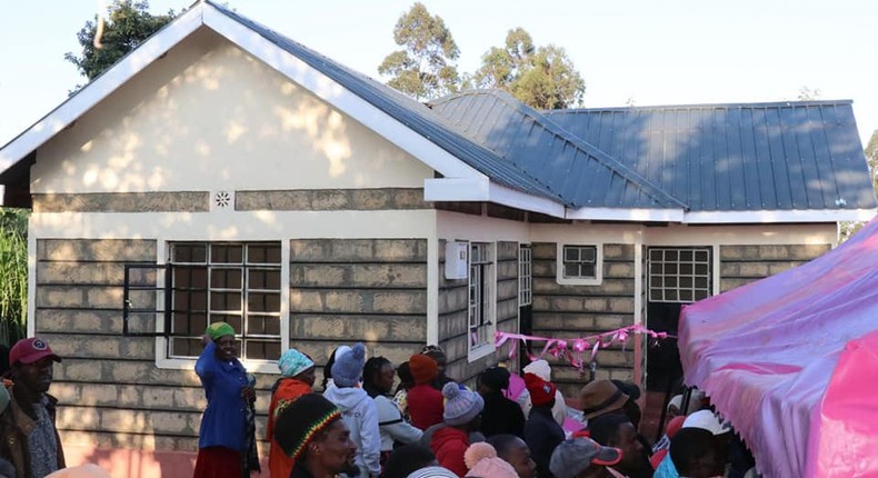 Gathoni Wamuchomba opens house constructed by DP Ruto