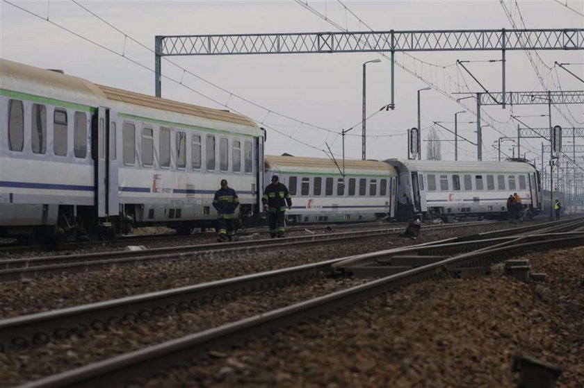 InterCity wypadł z szyn