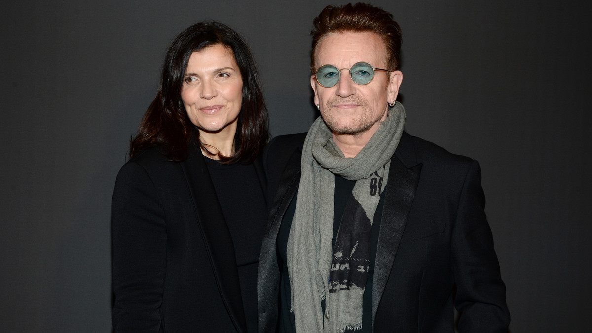 Bono z żoną Ali Hewson