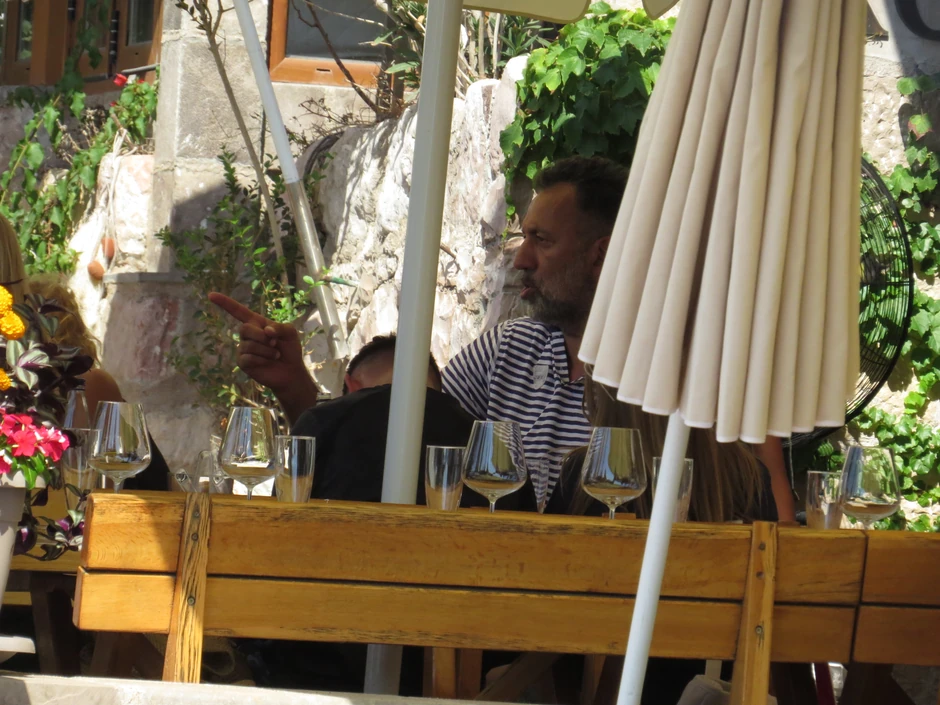 Vlade Divac sa ženom