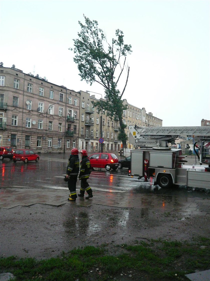 Wielka ulewa w województwie łódzkim